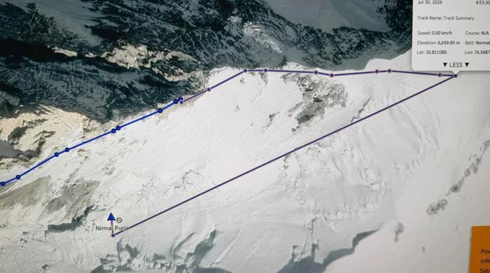 An avalanche on Broad Peak cut off contact with an expedition of about 10 climbers, including Nims Dai and Pakistan’s Sohail Sakhi. Rescue authorities are seeking helicopter support as concerns grow over the missing team.