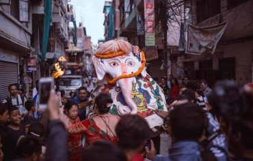 Indra Jatra Festival in Kathmandu Valley.